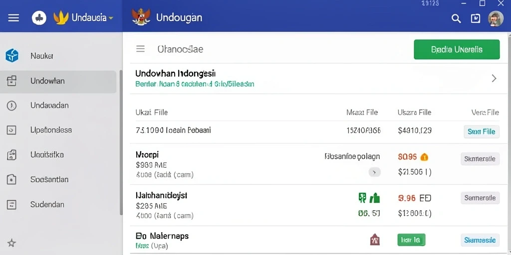 Tampilan antarmuka yang intuitif dan menarik.