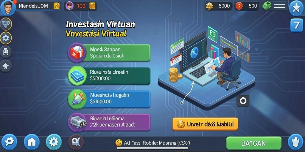 Tampilan antarmuka yang intuitif dan menarik.