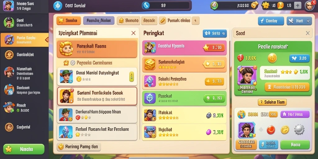 Tampilan antarmuka yang menarik dan mudah digunakan.