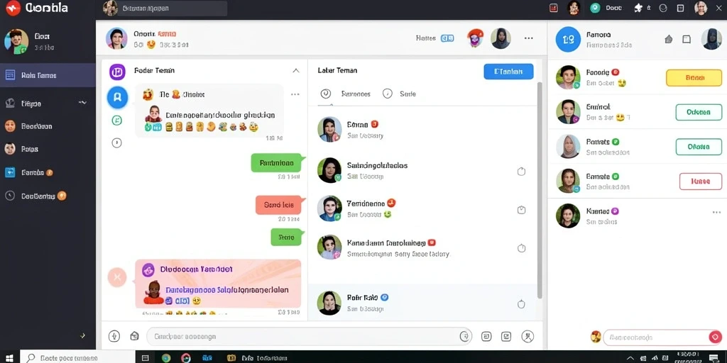 Tangkapan layar yang menunjukkan petualangan di hutan lebat.