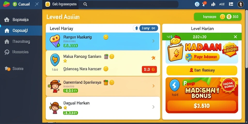 Tangkapan layar menunjukkan karakter utama dalam aksi.