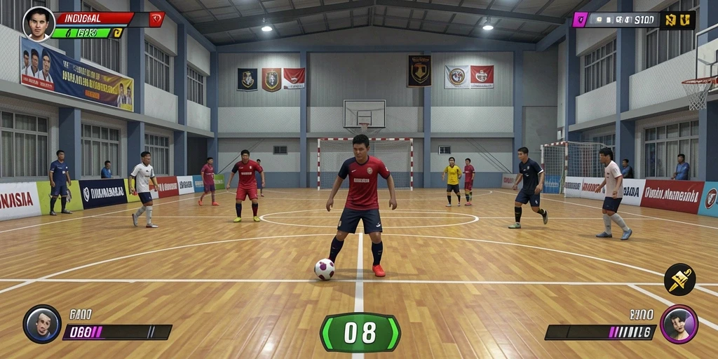 Tampilan awal permainan yang memukau.
